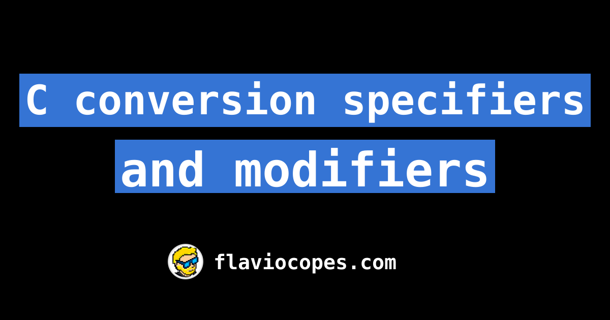 c-conversion-specifiers-and-modifiers
