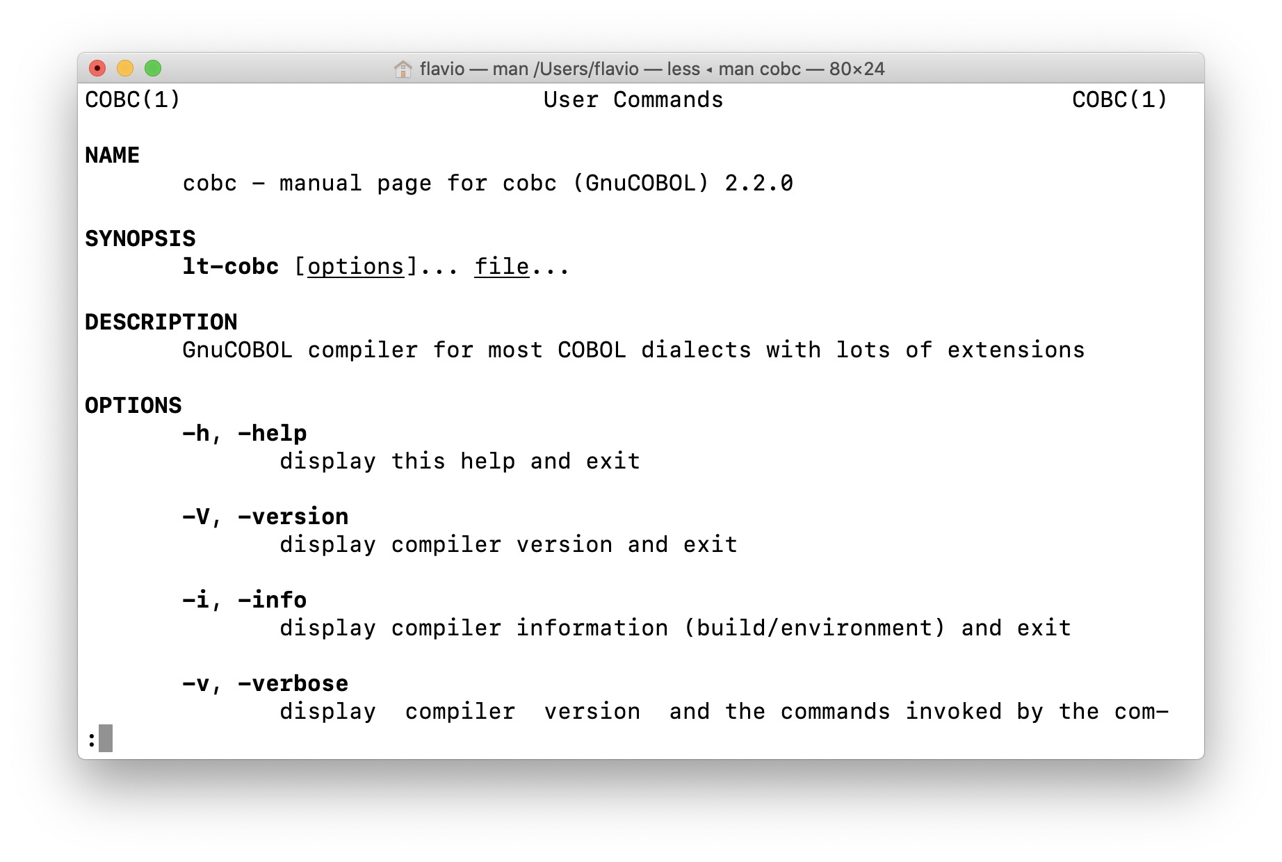 A Very Short Introduction To Cobol 0694