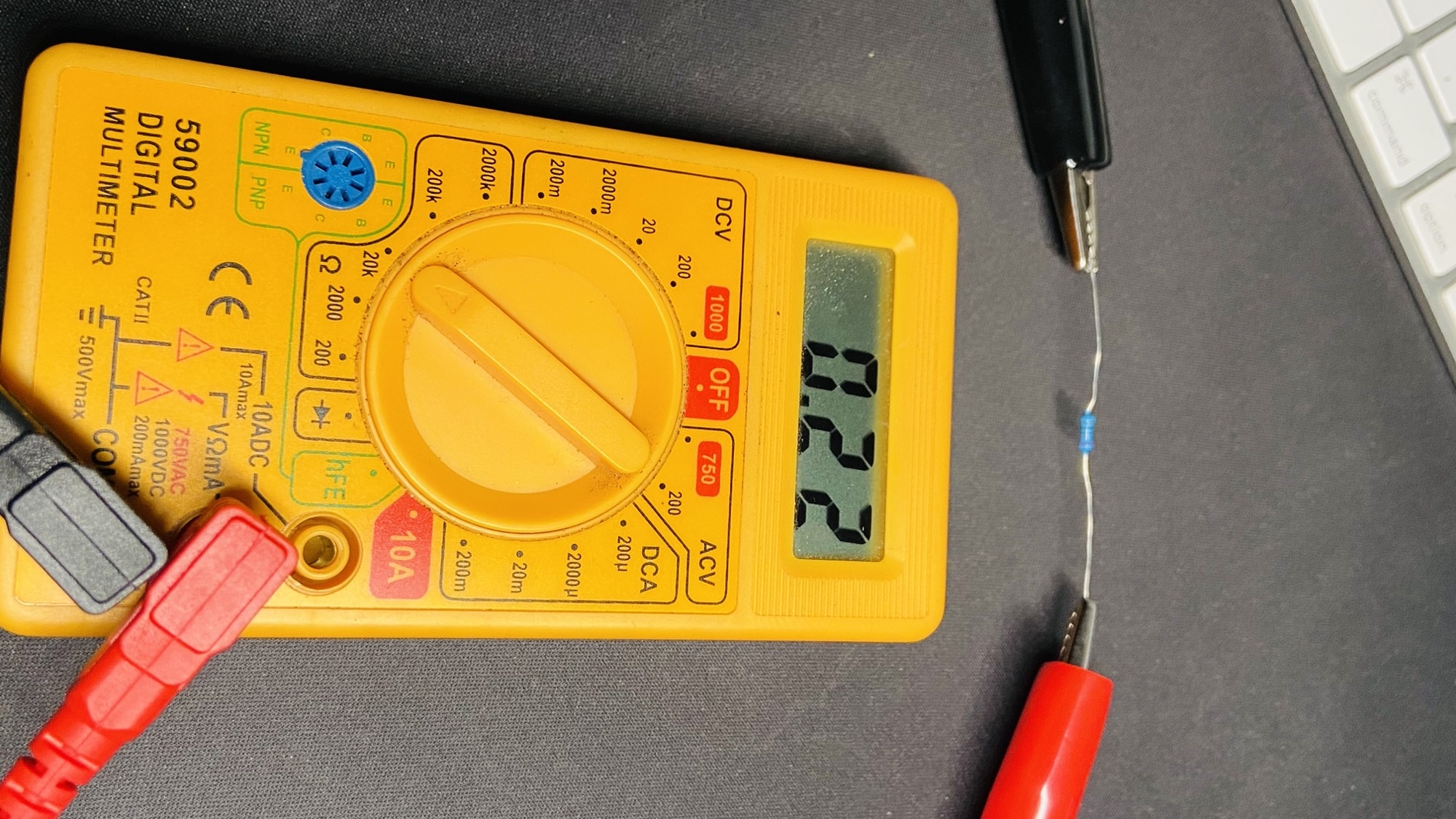 voltage, current and resistance using a multimeter