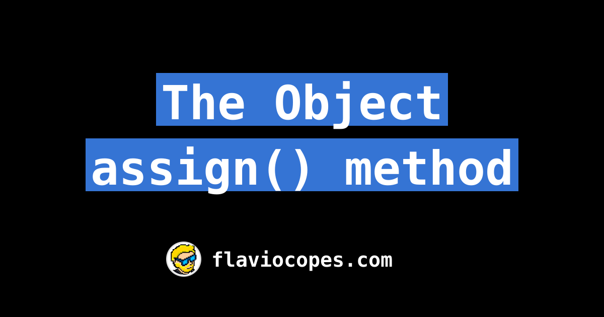 object assignment in javascript