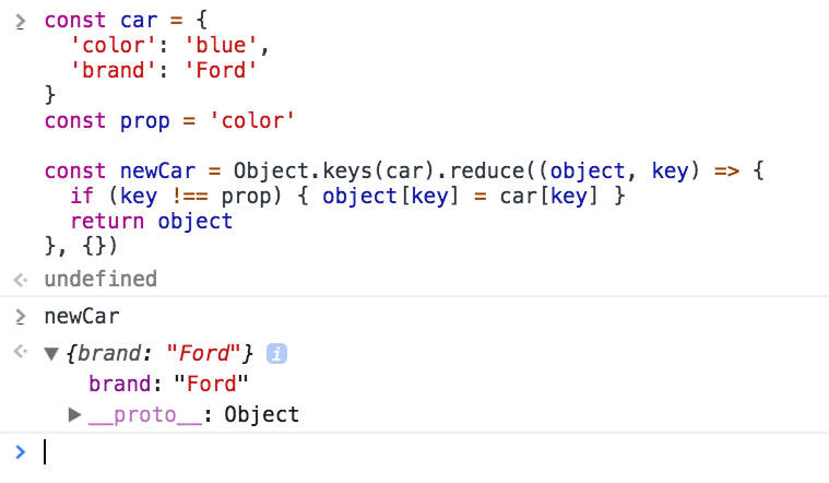 object property assignment javascript