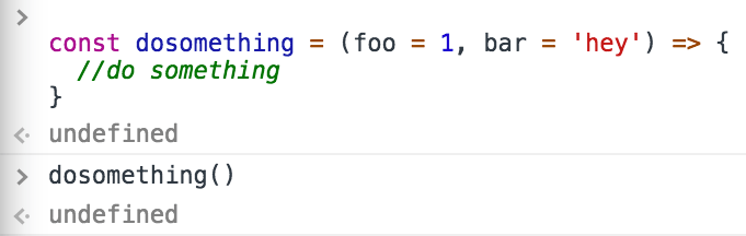 javascript return value cheat sheet