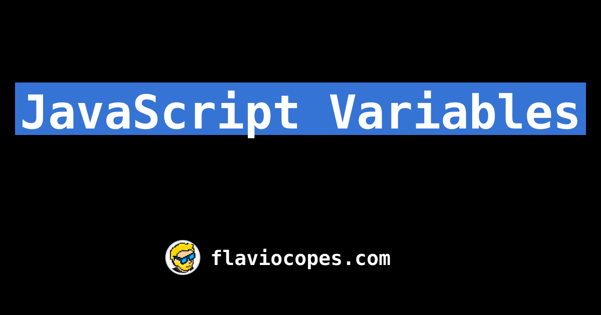 JavaScript Variables image.