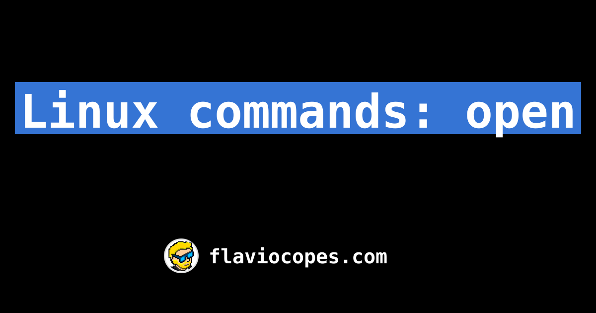 linux-commands-open