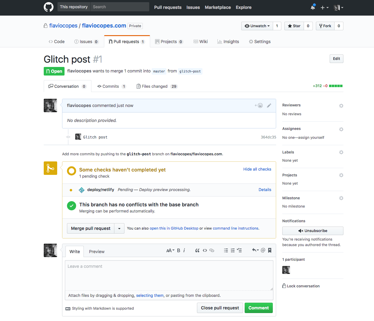 GitHub Pull Request