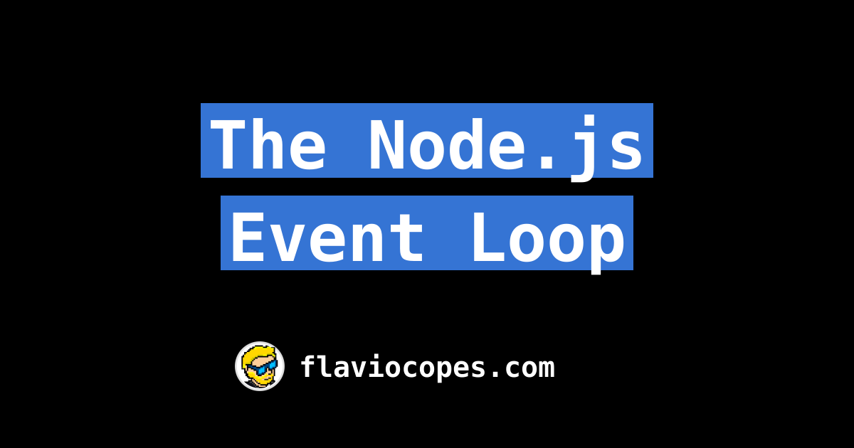 The Node.js Event Loop image.