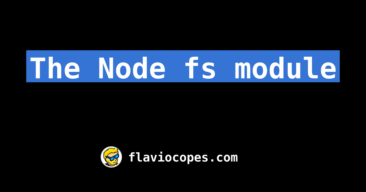 module node fs has no default export
