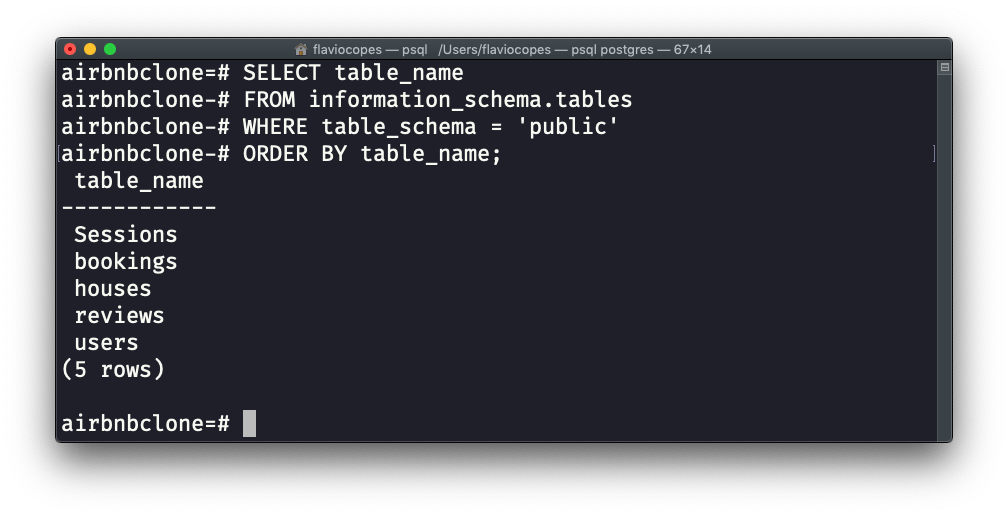 how-to-list-tables-in-the-current-database-using-postgresql