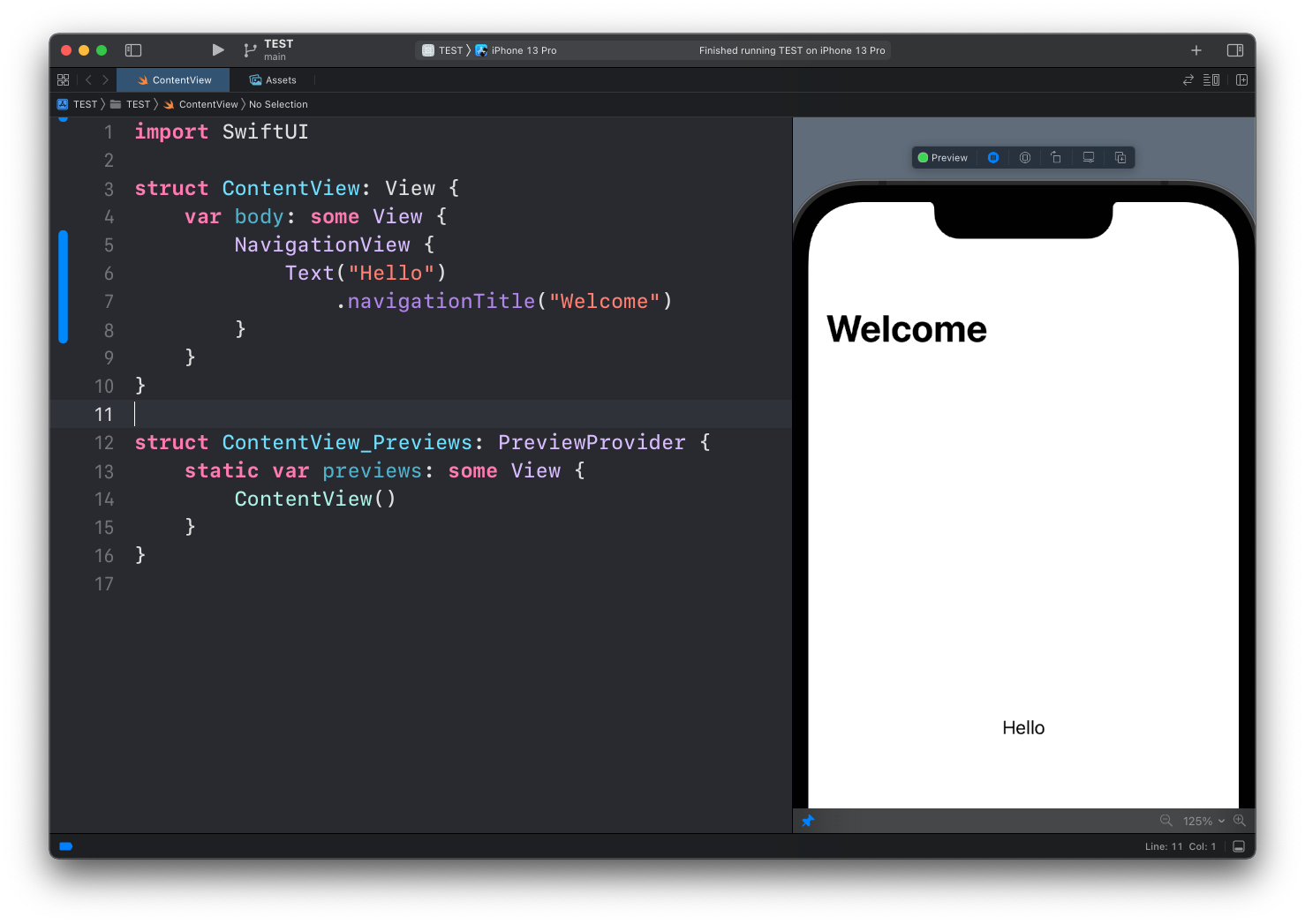 SwiftUI The NavigationView View