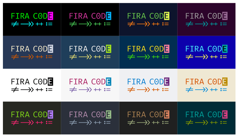 Fira code